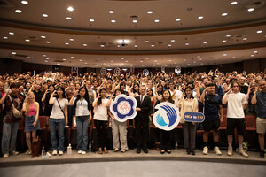 NCCU welcomed nearly 300 new international students in the 2025/26 academic year.(Photo by OIC)(Open new window/jpg file)Image