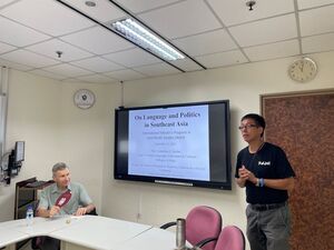 國發所劉曉鵬教授特邀Kubler教授到校演講（照片來源：國發所）(另開新視窗/jpg檔)圖片