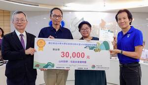 山村四季團隊成員感謝執行計畫透過在地居民的扶持與指導,讓她有機會認識更寬廣的世界,讓這段經驗成為大學生活中珍貴的養分。(照片來源:社責辦)(另開新視窗/jpg檔)圖片