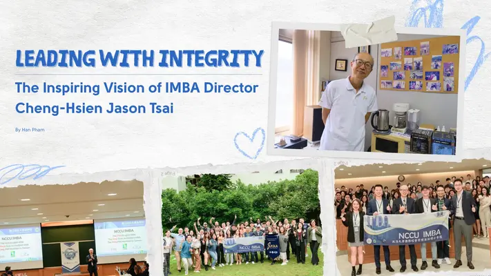 Leading with Integrity: The Inspiring Vision of IMBA Director Cheng-Hsien Jason TsaiImage