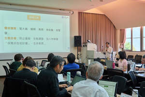 副校長詹志禹規劃啟動校園活化，發展永續願景。（攝影：秘書處）(另開新視窗/jpg檔)圖片