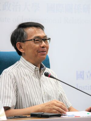 國關中心主任寇健文致歡迎詞(照片來源:國關中心)(另開新視窗/jpg檔)