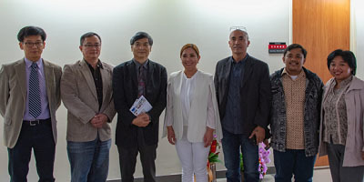 Group photo of the presidents and scholars of both sides.(Photo:Taiwan-Philippines Science and Technology Innovation Center)(Open new window)