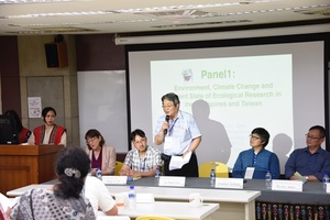 The discussion of panel 1, which is moderated by Prof. Chen from department of Economics, NCCU.(Photo by Department of Ethnology)