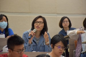 高中端教師踴躍提問。（照片來源：王晨羽）(另開新視窗/jpg檔)圖片