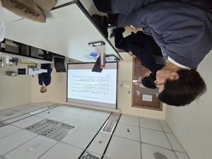 錢冠州大使分享(一)。（圖片來源：國際事務學院戰略與國際安全研究中心）(另開新視窗/jpg檔)圖片