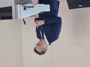 錢冠州大使分享(三)。（圖片來源：國際事務學院戰略與國際安全研究中心）(另開新視窗/jpg檔)圖片