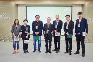 多位臺灣媒體業界資深從業人員接力分享，AI時代媒體受到的挑戰。（照片來源：秘書處）(另開新視窗/jpg檔)圖片