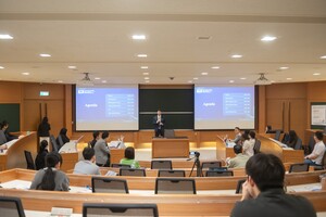 Adam Balczer leading the 2026 IMBA Information Session.(Photo by IMBA)(Open new window/jpg file)Image