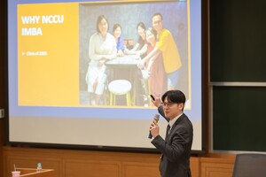 Albert Chen, Class of 2024, shares his IMBA journey and the inspiration behind joining the program.(Photo by IMBA)(Open new window/jpg file)Image
