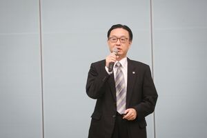信義房屋副總經理周莊雲主講「以企業倫理為核心的永續經營之道」(照片來源:今周刊)(另開新視窗/jpg檔)