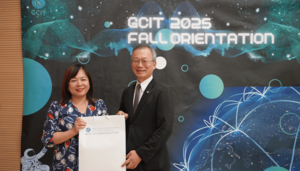 GCIT Director Trisha Tsui-Chuan Lin with President Tsai-Yen Li. (Photo: GCIT)(Open new window/png file)Image