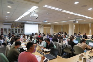 「第二屆國文教學與研究學術研討會」座無虛席。（照片來源：國教碩專班）(另開新視窗/jpg檔)圖片