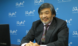 President Ming-Cheng Kuo of NCCU（Photo by Office of International Cooperation）(Open new window/png file)
