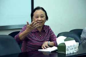 民族學系副教授藍美華指出，「蹲點・台灣」的價值在於參與歷程的完整性。（攝影：秘書處）(另開新視窗/jpg檔)圖片