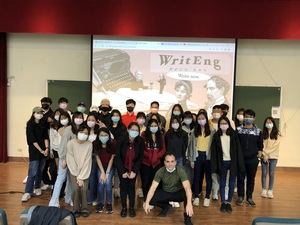 Group photo.（Photo by Department of English）(Open new window/jpg file)