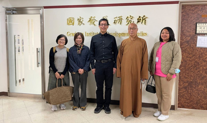 國發所劉曉鵬教授邀請ACC到校分享國際援助經驗(照片來源:國發所)