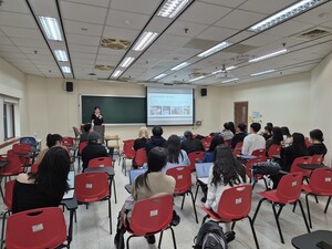On 13 November 2025, students from SNU presented their projects to their peers. (Photo by International College of Innovation)(Open new window/jpeg file)Image