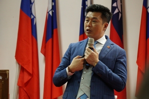 史瓦帝尼王國駐臺大使館經貿投資處處長葉衛綺,提出對臺灣投資非洲的策略建議(照片來源:國關中心)(另開新視窗/jpg檔)