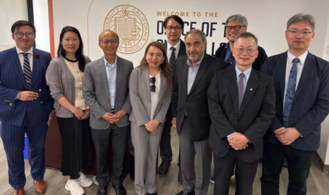 NCCU Signs Memorandum of Understanding with UC San Diego to Advance  International Exchange and Research CollaborationImage