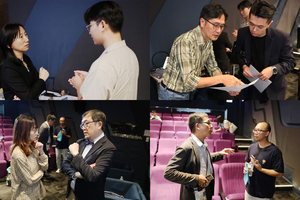 現場老師與同學互動交流。（照片來源：社科院行管碩）(另開新視窗/jpg檔)圖片