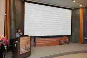 立法院林楚茵委員致詞。（照片來源：國際事務學院）(另開新視窗/jpg檔)圖片