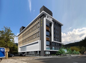 法學院院館將坐落於本校東側校園原憩賢樓位址,是一棟地上8層、地下2層的智慧綠建築(圖片提供:法學院)(另開新視窗/jpg檔)