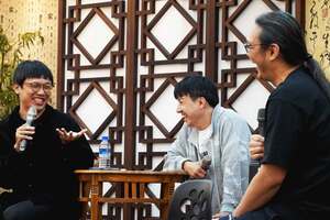 台灣通勤第一品牌演講。（照片來源：中文系）(另開新視窗/jpg檔)圖片