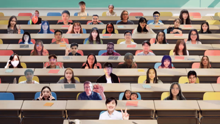 Group photo of participants with Professor Grimmelmann (second row, second from the left), from Cornell Tech, and our host, Chien Chih (Jesse) Lu (first row, center), an Assistant Professor in the College of Communication.（Image Source: Provided by GCIT）