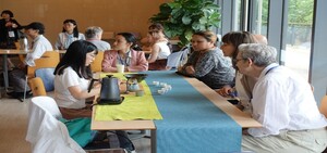 Tea culture exhibit (Picture Source: Department of English, NCCU)(Open new window/jpg file)Image