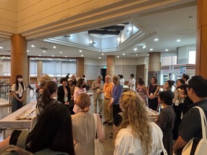 Dinner at Vixay & Partners’ Fusion Kitchen, NCCU Art & Culture Center (Picture Source: Department of English, NCCU)(Open new window/jpg file)Image