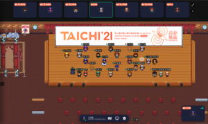 TAICHI2021虛擬政大:本屆政大師生籌辦團隊大合照(圖片來源:數位內容學程)(另開新視窗/png檔)