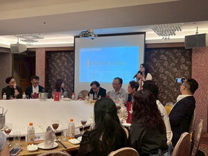 AMT hosted the launch press conference for the “2025 Taiwan AI + MarTech White Paper.”(Photo by GCIT)(Open new window/jpg file)Image